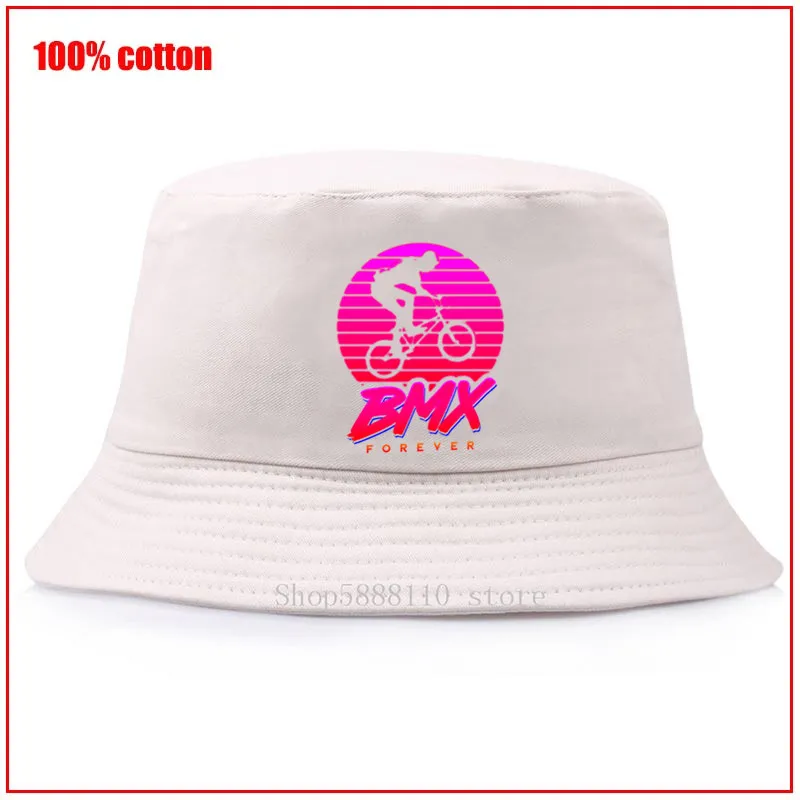Панама мужская шляпа женская летняя забавная BMX forever Bucket Cap bob в стиле хип хоп