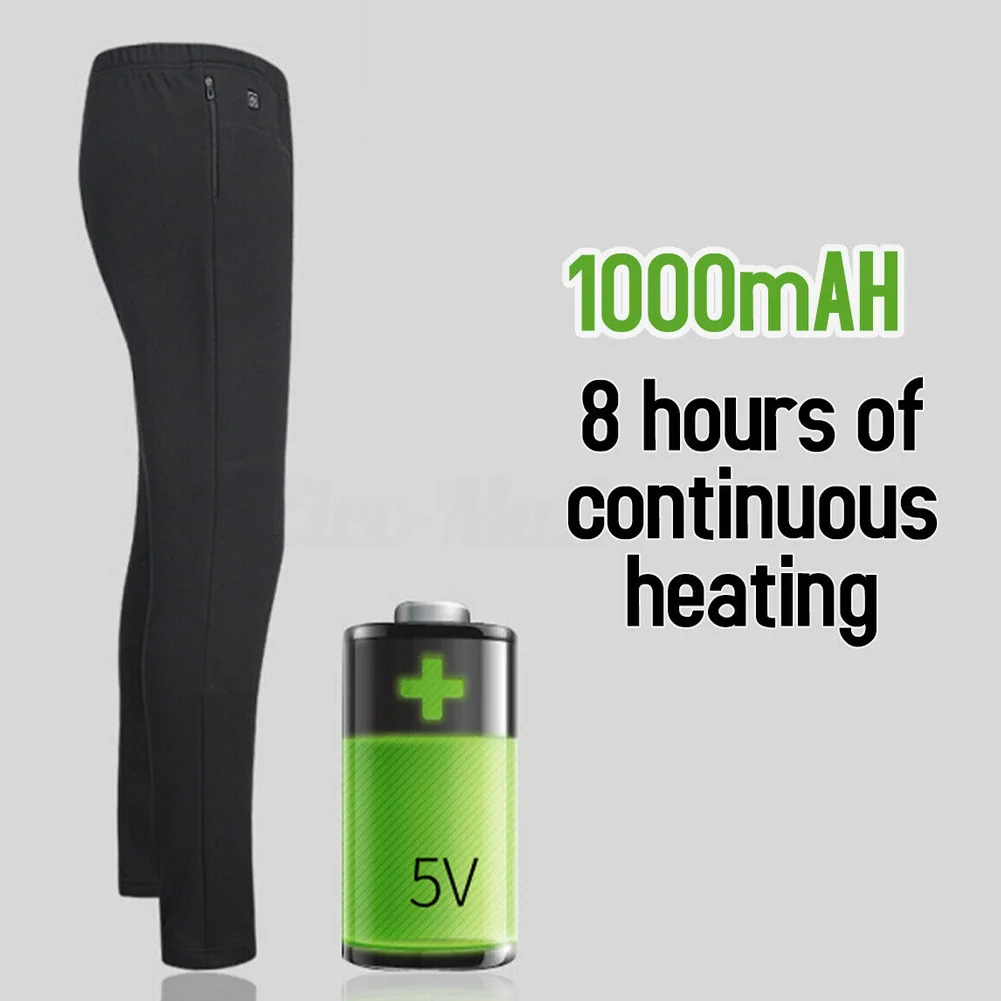 Штаны унисекс с электроподогревом зимние теплые леггинсы эластичные DOD886 |