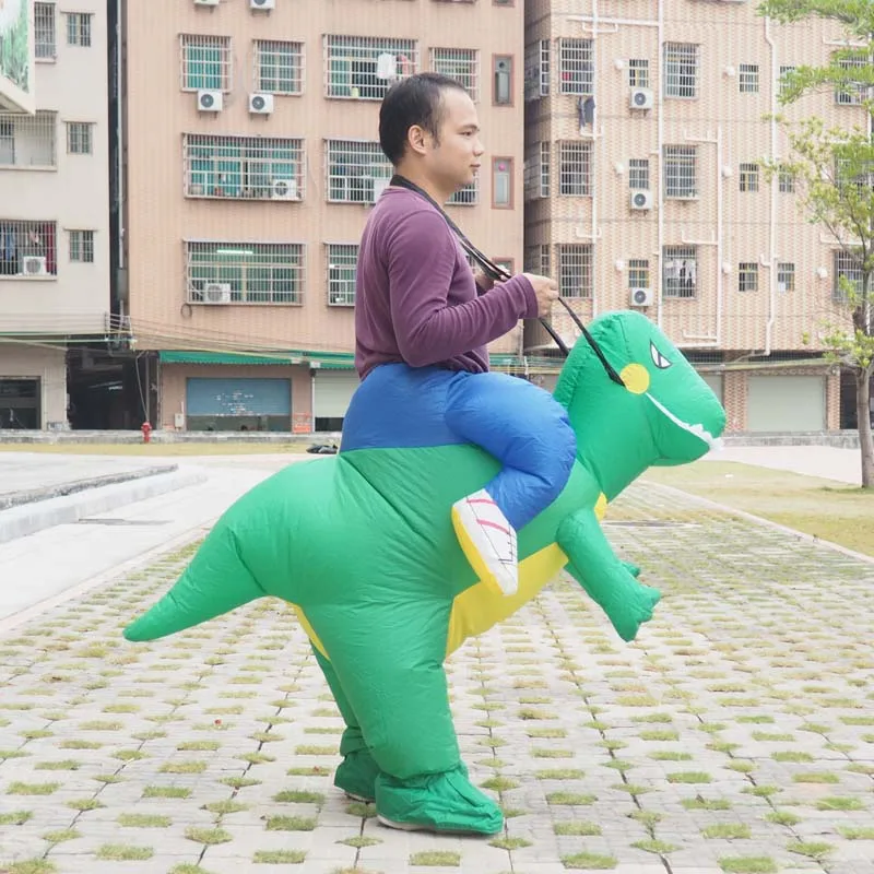 Новый детский надувной костюм динозавра T Rex фантазия взрослая унисекс