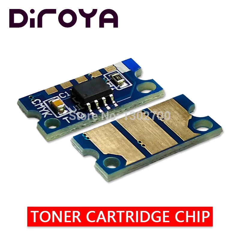 

40 шт. TNP22 TNP22K TNP22C TNP22M TNP22Y чип тонер-картриджа для Konica Minolta Bizhub C35 C35P разработка ineo + 35 сброс порошка
