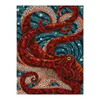 Осьминог Алмазная картина круглая полная дрель Nouveaute DIY мозаика вышивка 5D Вышивка крестом мультяшный животный узор