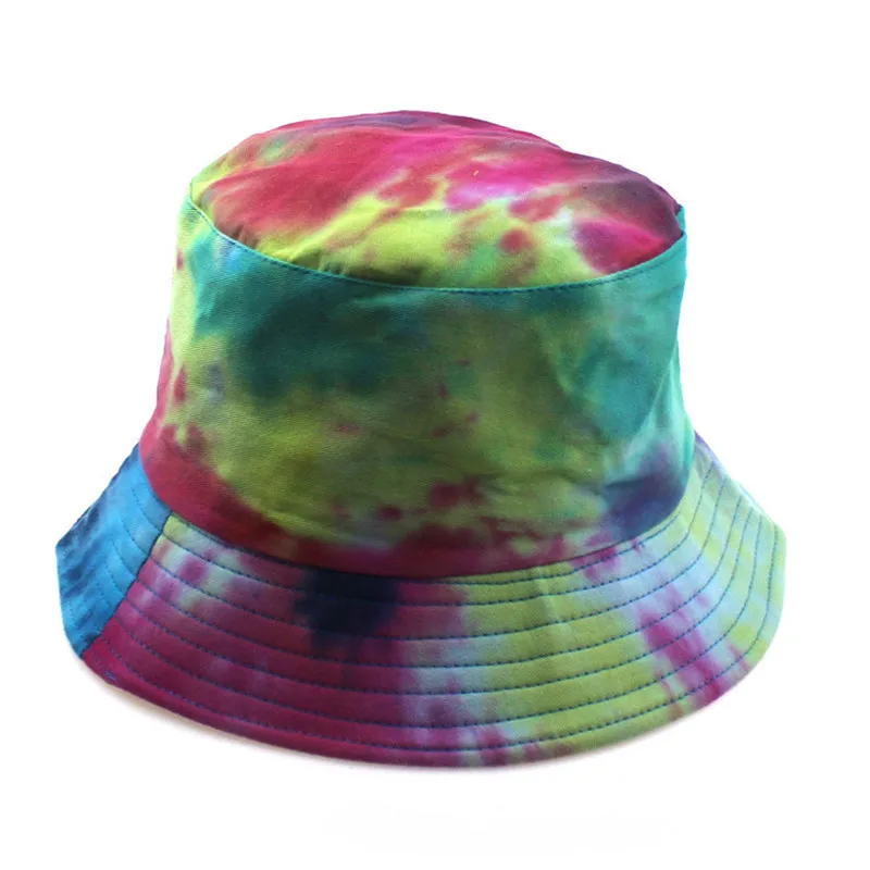 

New Daily Walking Bucket Hat Summer Travel Fashion Casual Cotton Sun Hat Shade Colorful Panama Cap Trendy Space Fisherman Hat