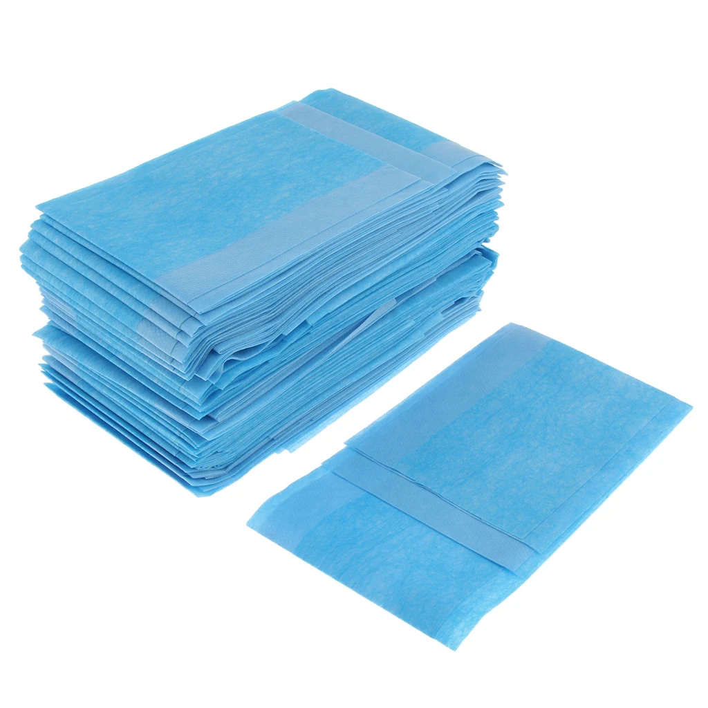 60pcs Patient Absorbent Disposable Non-Woven Underpad Bed Pad Anti-seepage Incontinence Waterproof Wetting Mattress | Красота и