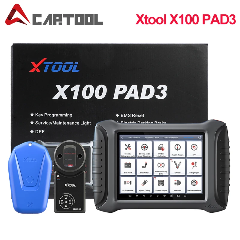 Программатор ключей XTOOL X100 PAD3 для Toyota инструмент диагностики автомобиля со