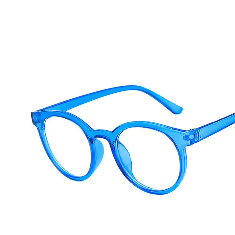 2020 new round frame anti blue light glasses Plain children radiation protection for kid Computer phone Online course | Аксессуары для