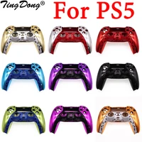 tingdong gamepad cover for ps5 front middle controller replacement decorative shell for ps5 games accessories