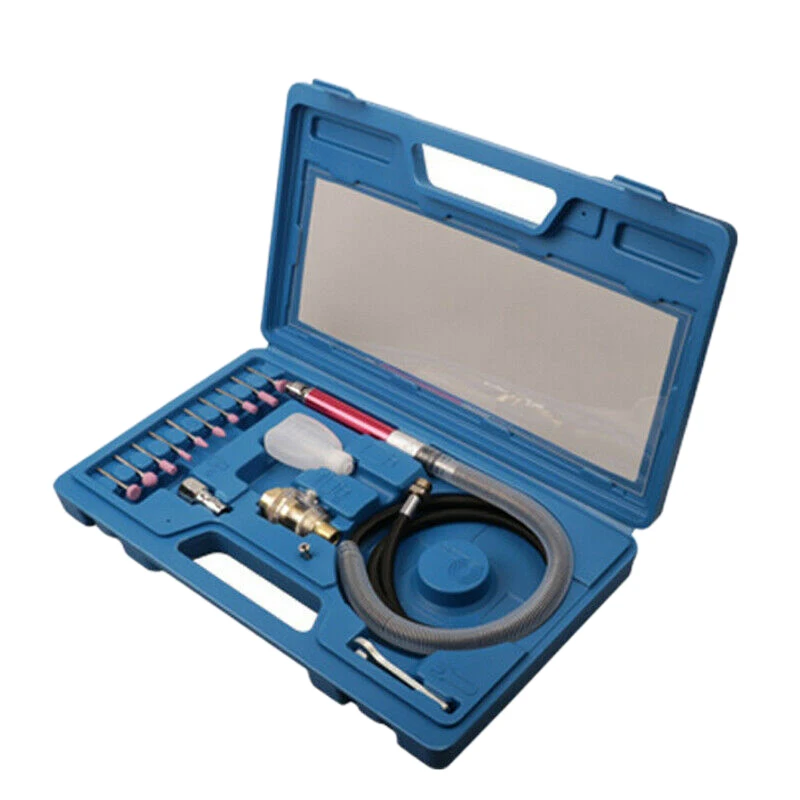 17 шт./компл. 65000 об/мин Air Micro Die Grinder Kit пневматический шлифовальный Маленький