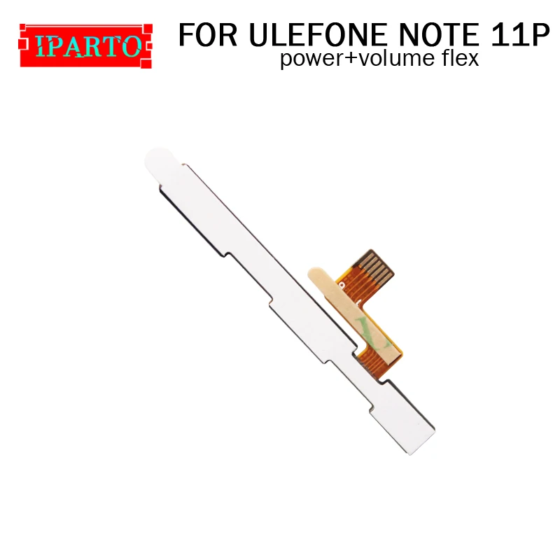 Чехол-накладка ULEFONE Примечание 11P гибкий кабель боковой кнопки 100% оригинальный