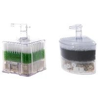 efficient economy corner in tank filters for aquarium xy 2011 air driven biochemical bio corner sponge filter