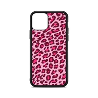 pink leopard phone case for iphone 12 mini 11 pro xs max x xr 6 7 8 plus se20 high quality tpu silicon cover