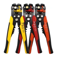 hs d1 automatic wire stripper multifunctional crimper cable cutter stripping crimping pliers cutting terminal 0 2 6 0mm2 tools