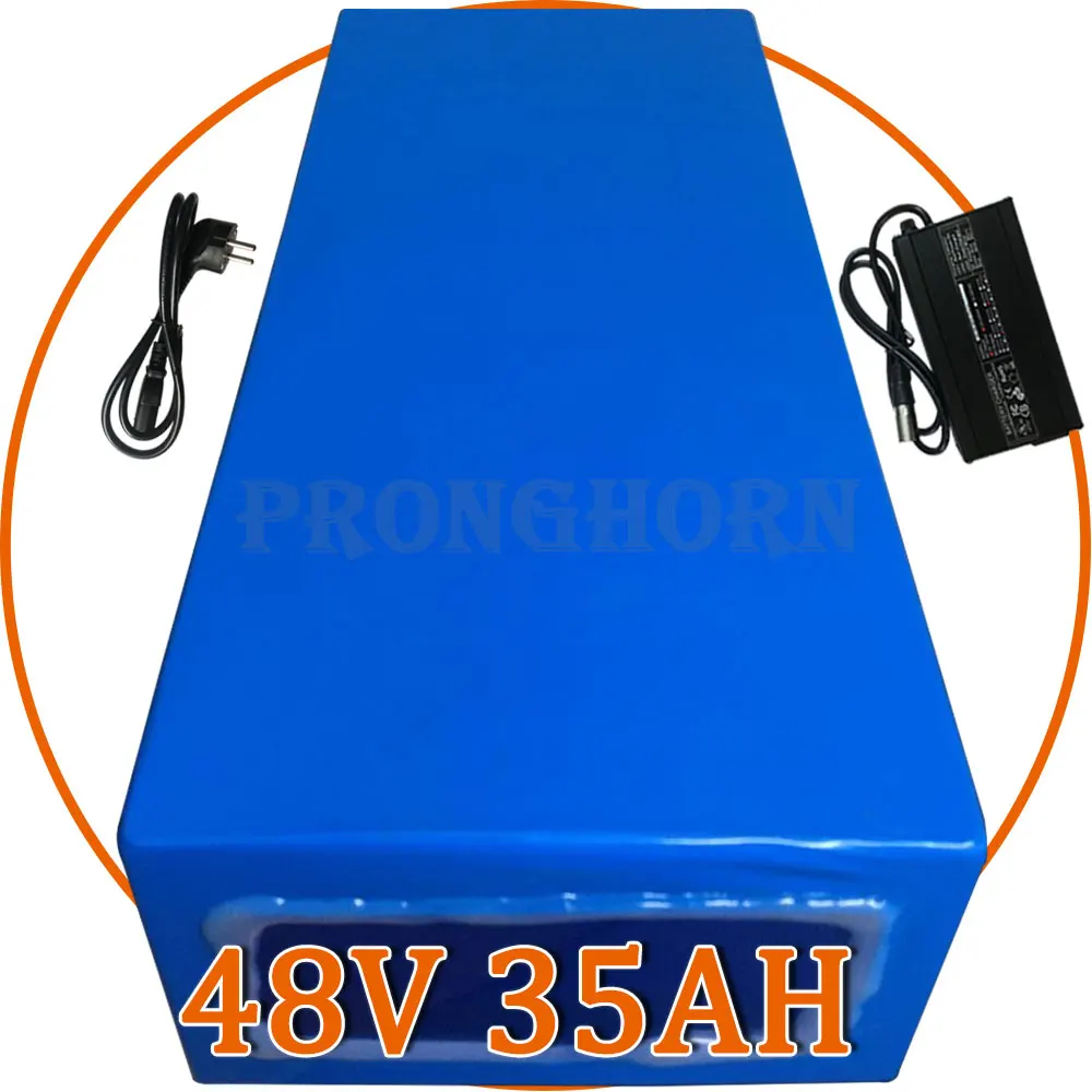 48V литиевый аккумулятор 35AH литий ионный Электрический велосипед для 750W 1000W 1500W 2000W