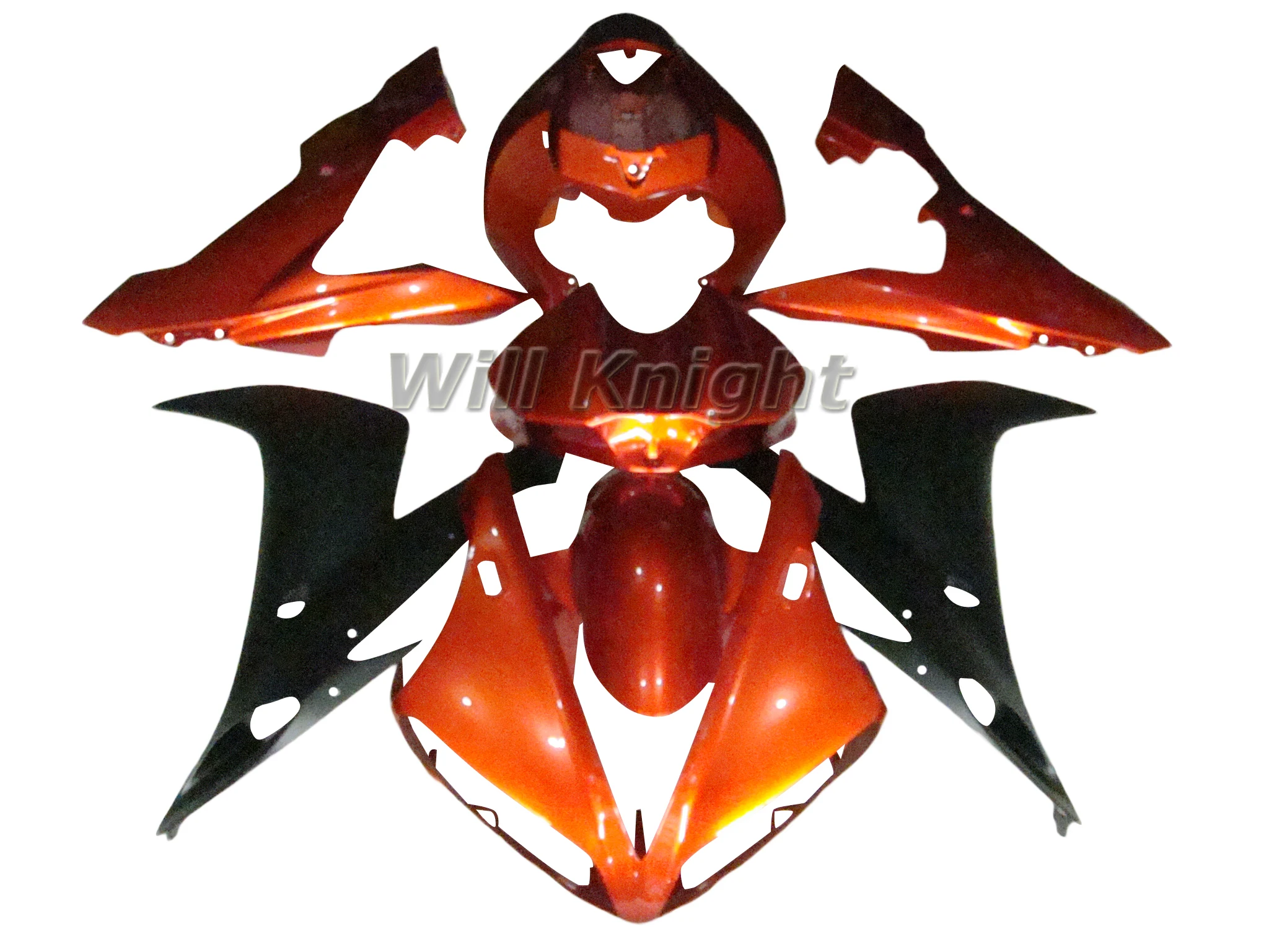 

Комплекты обтекателей для 04 05 06 Yahama YZF1000 YZF R1 2004 2005 2006 ABS пресс-форма оранжевого и черного цвета