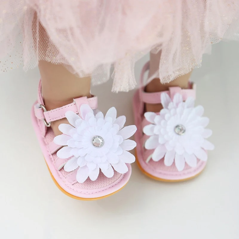 

Baby girl shoes toddlerbow cute summer rubber bottom non-slip shoes cotton kid shoes for 0-18M