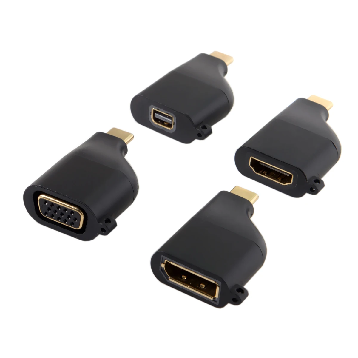Видеоконвертер с разъемами Type c и HDMI VGA DP MINI адаптер для Macbook Huawei Matebook Samsung
