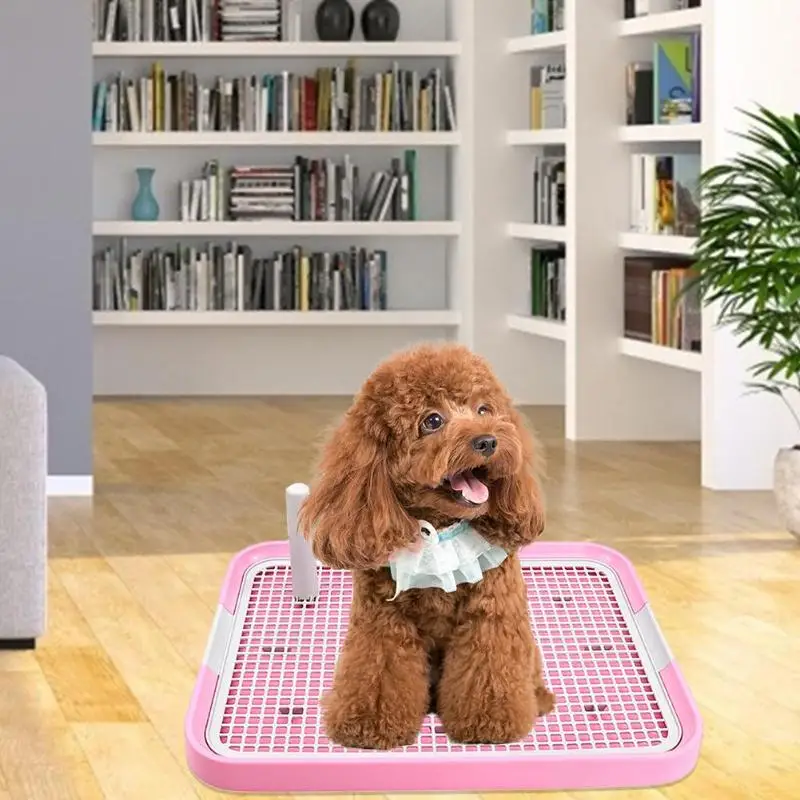 Сетчатый горшок для собак домашних животных собака Кот Щенок поднос туалета