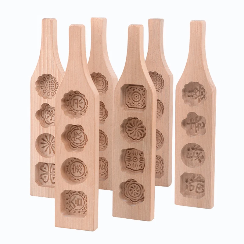 Дерево снежная луна торт кондитерские Mandoo клип плесень тыквы Зеленые бобы еда