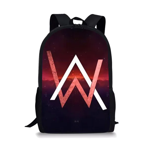 CDZHL800C Thikin школьная сумка для девочек классный DJ Alan Walker Школьный Рюкзак Для детские школьные принадлежности для мальчиков сумка на плечо Женская Mochila - Цвет: CDZHL800C