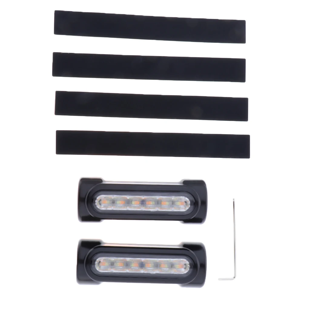 

Heavy Duty Front Rear Turn Signal Blinker Indicator Light Universal Fits For for Harley Motorcross Scooter Go-kart ATV UTV
