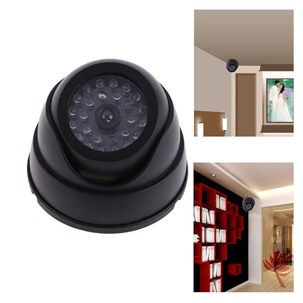 Поддельная купольная камера видеонаблюдения имитация Красного
