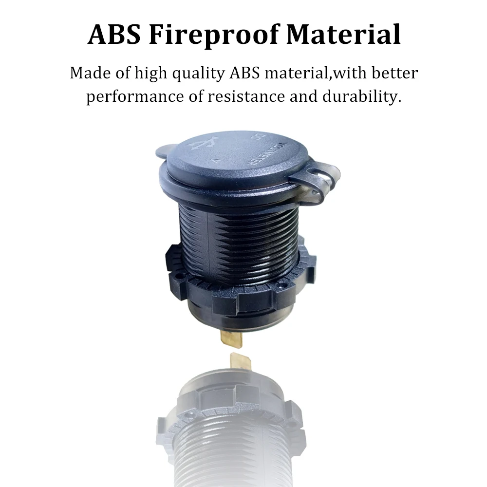 Светодиодный адаптер питания с двумя разъемами USB монитор напряжения сенсорным