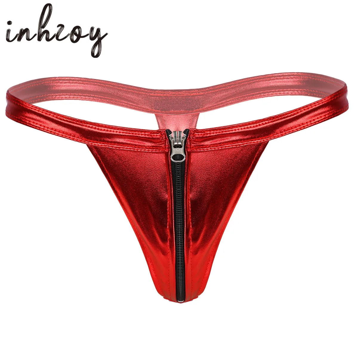 Сексуальное мужское нижнее белье глянцевые брифы мужские - Цена: 233.11