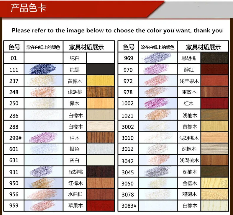 14 шт./компл. ремонт пола в мебели восковой карандаш нашивка для ручка покраски