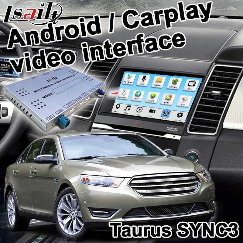Интерфейсная коробка для Android / carplay Ford Taurus беспроводной интерфейсный
