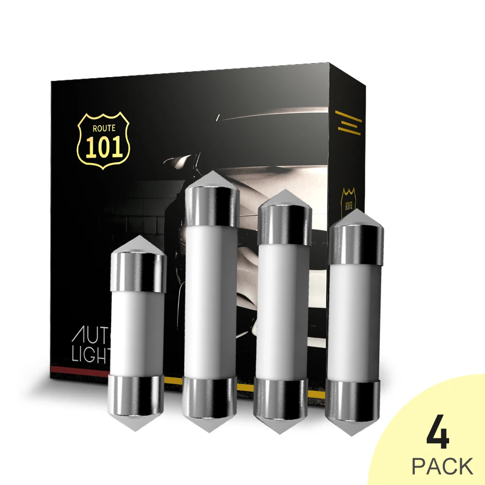 

Route101 4x C5W C10W 31 мм 36 мм 39 мм 42 мм гирлянда 12 В Авто белый теплый белый светодиодный светильник для салона автомобиля потолочный светильник