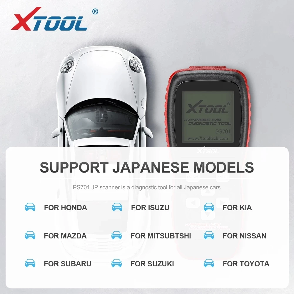 Автомобильный диагностический инструмент для Toyota Honda Suzuki Kia Isuzu Mazda Nissan бесплатное
