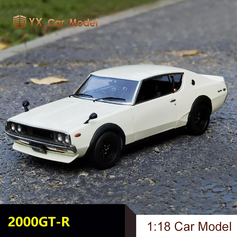 

Kyosho 1/18 Nissan Skyline 2000GT-R (KPGC110) car model alloy car model