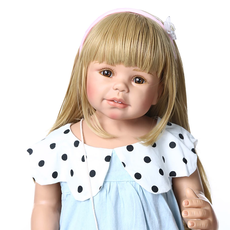 87 см 34 5 дюймов полный корпус силиконовые inteiro Baby Life/Boneca младенец получивший новую