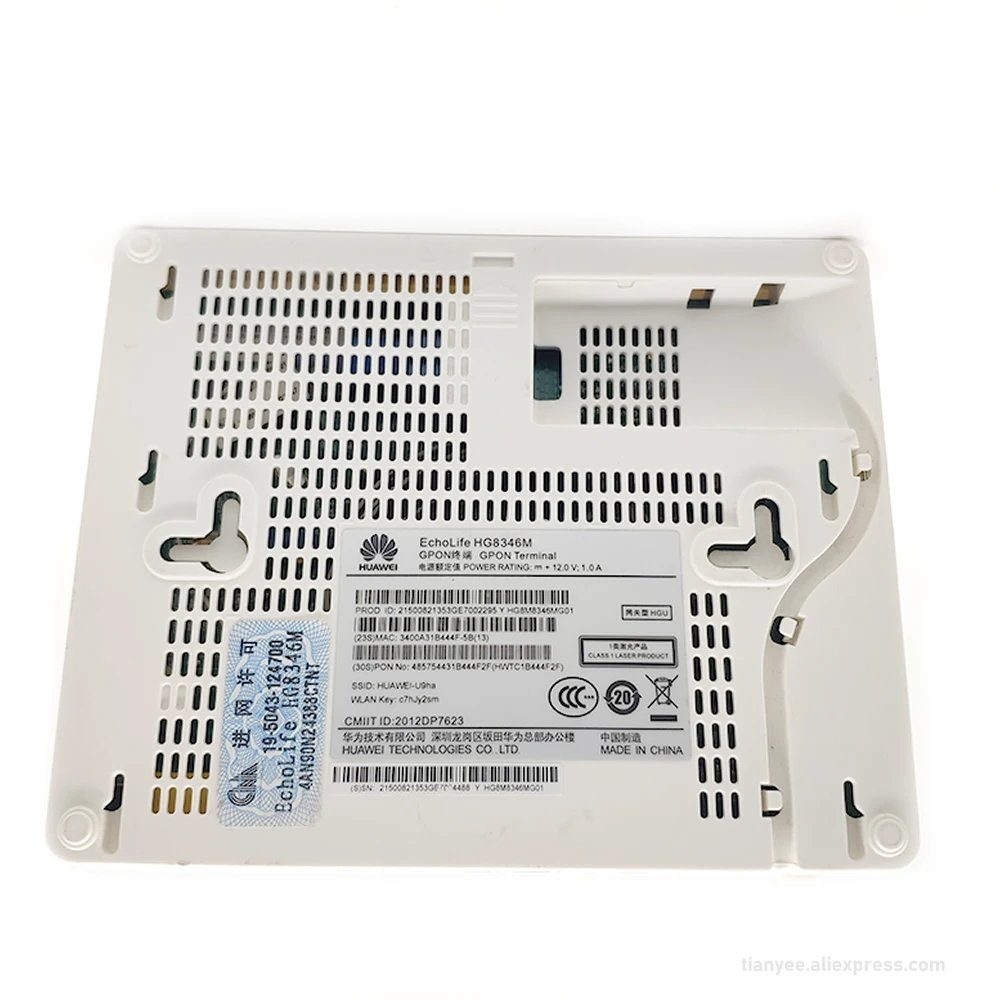 Бесплатная доставка партия 5/7/10 шт. Подержанный маршрутизатор HG8346M 8245C 8245A 4FE + 2