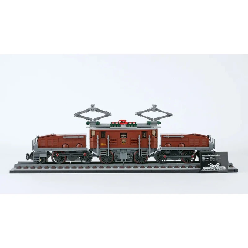 

1271Pcs Crocodile Locomotive With This Train Model Building Kit Recreate The Iconic A Great Gift Idea For Train Enthusiasts Toys