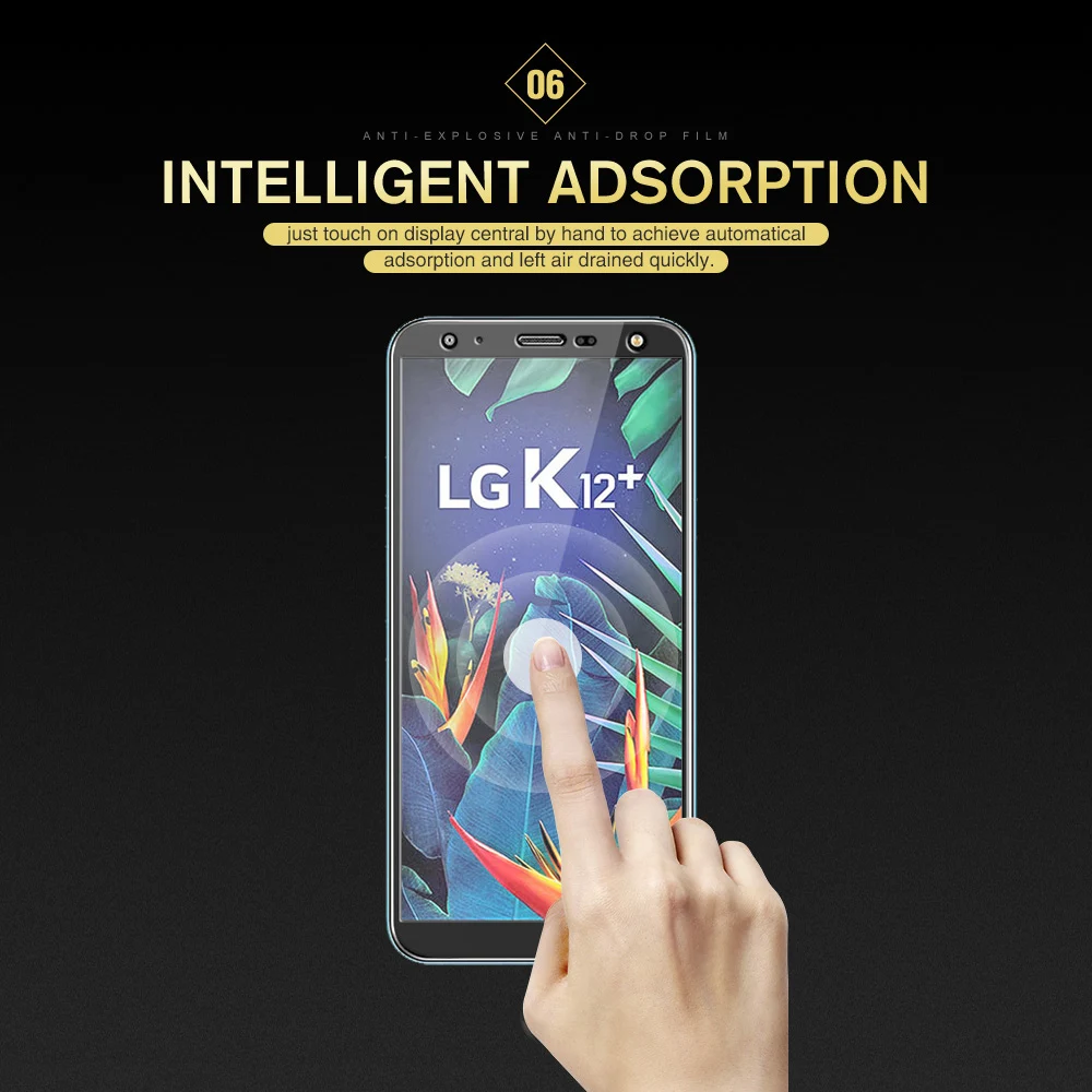 

3D Full Glue Cover Screen Protectors Film For LG K20 K30 2019 Tempered Glass LG Escape Aristo 4 Plus K40 Protective Glass Film