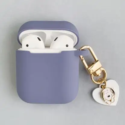 Style 4 Популярный милый беспроводной Bluetooth чехол с мультяшной собакой для Apple AirPods, силиконовый чехол для зарядки наушников s для Airpods 2, защитный чехол - Цвет: Style 4