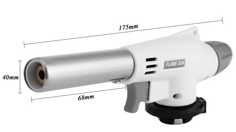 

Camping Baking Barbecue Gas Torch Welding Fire Maker Lighter Butane Burner Flame Metal Flame Gun Weldingtorch Lighter Heating