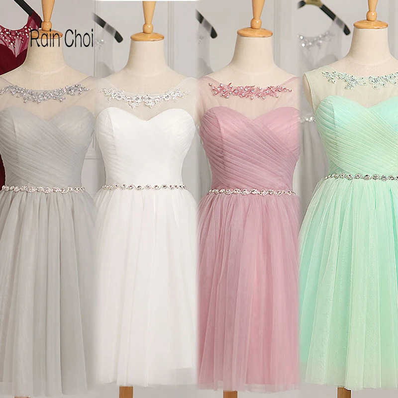 

Short Cocktail Dress Sleeveless Formal Party Gowns robes de cocktail