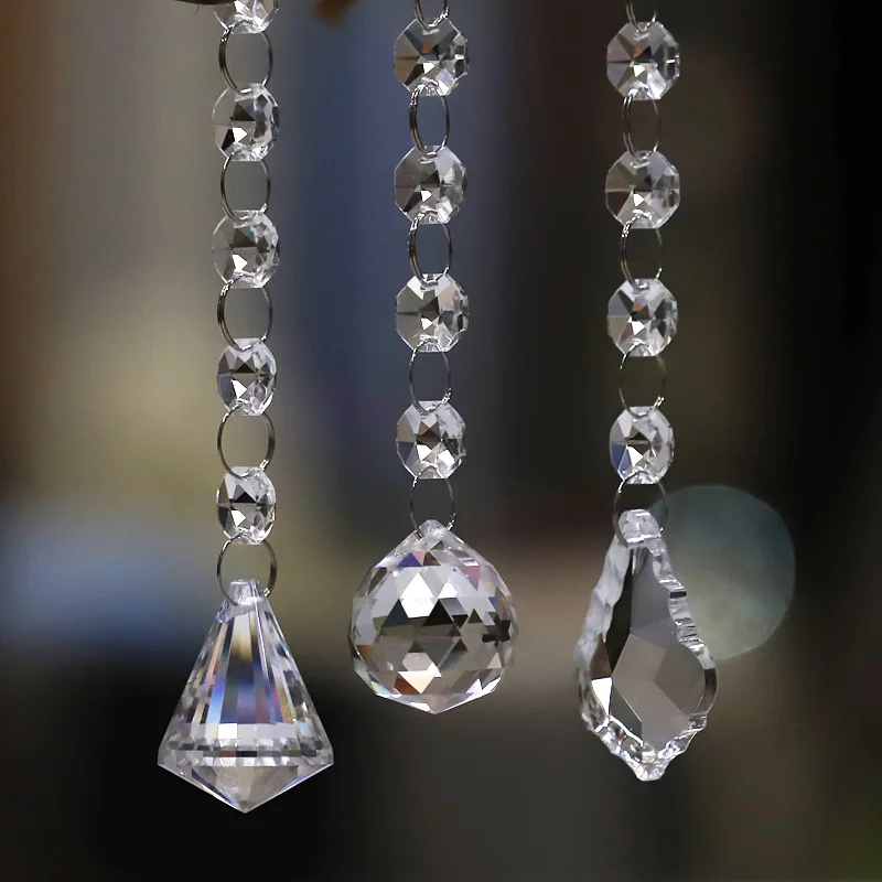 5 шт. с украшением в виде кристаллов бисера Строка модная роскошная люстра