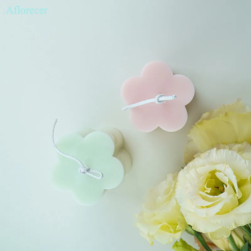 

Flower shape Acrylic Candle Mold DIY Handmade Candle Making Soap Mould DIY Craft Decor Tool