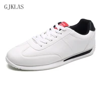 leather casual shoes white sneakers men outdoor sport shoes men original comfy lace up casuales sneaker fashion shoes for man