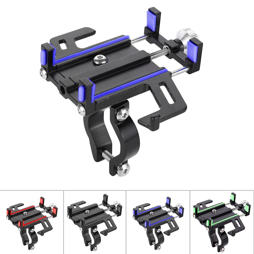 

Aluminum Motorcycle Motorbike Bike Bicycle Handlebar Mobile Phone Holder Mount Adjustable Universal Bicycle Phone Holder