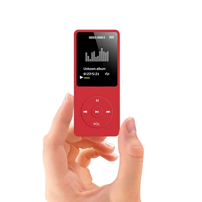 70 часов воспроизведения MP3 MP4 портативный музыкальный плеер без потерь FM рекордер