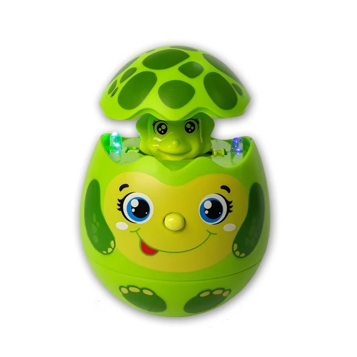 Развивающая музыкальная игрушка Яйцо-сюрприз Черепашка световые и звуковые