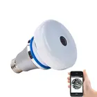 Беспроводная камера V380 с двойным источником светильник, домашняя панорамная контрольная головка 360 градусов VR fisheye network HD