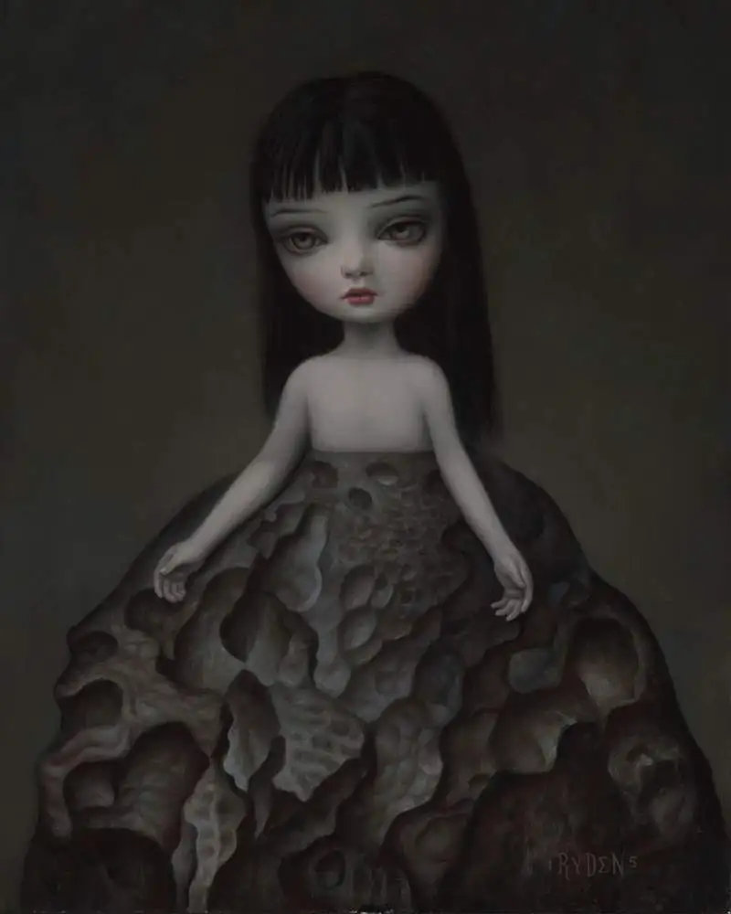 Mark Ryden детская необычная Темный мир жуткий мультфильм HD живопись холст плакат картина настенное изображение, принт украшения для дома спальни - Цвет: MR019
