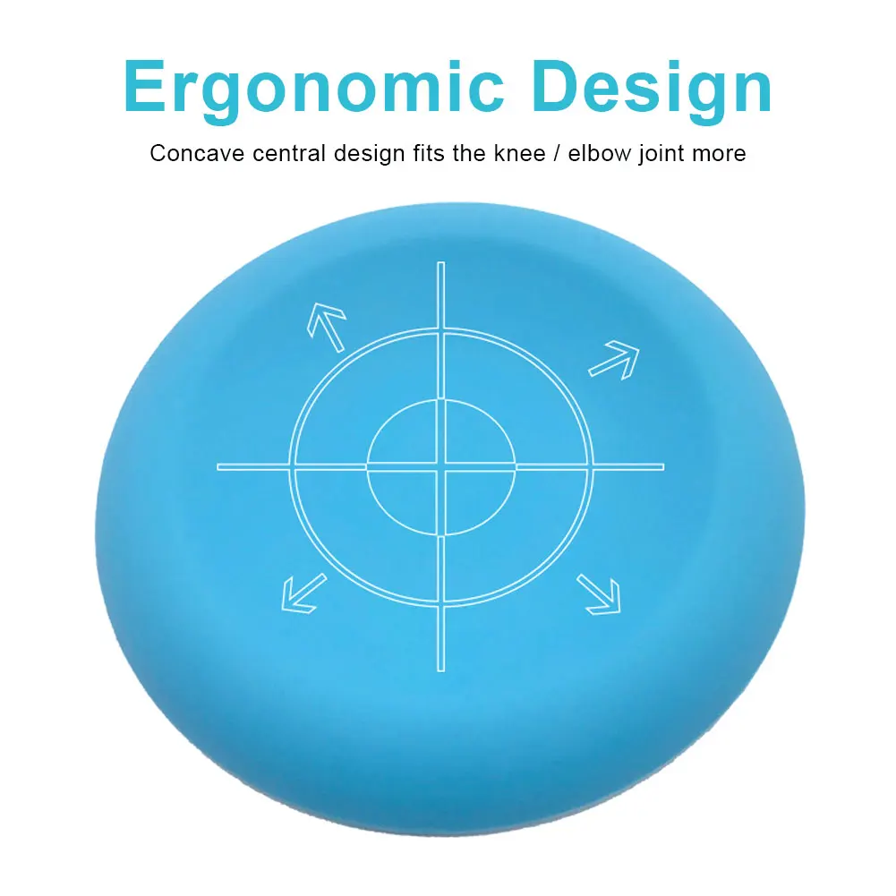 Silicone Yoga Mat Tablet Support Pad Sports Fitness Knee pads Anti-skid Disc Portable Elbow Pads | Спорт и развлечения