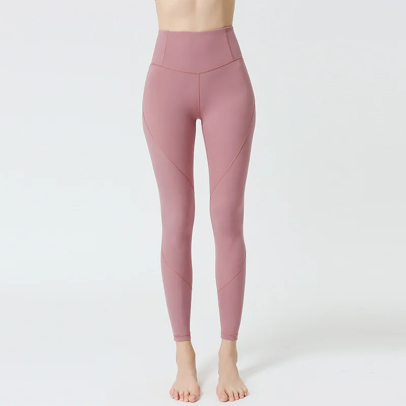 

Укороченные Леггинсы для йоги в форме сердца, штаны для йоги телесного цвета, женские персиковые спортивные Леггинсы с высокой талией для ф...