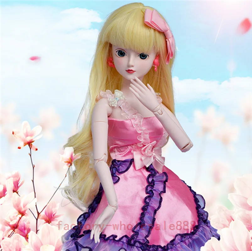 

Шарнирные куклы 1/3 BJD, куклы, женские глаза, свободный макияж для лица, полный комплект одежды, кукла, Детская кукла «Принцесса», одежда