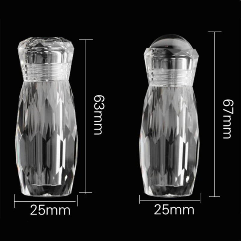 5 мл акриловый прозрачный косметический флакон банки для нейл арта украшения